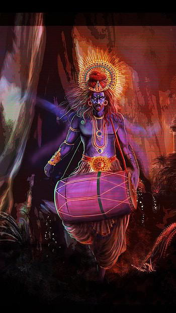 Lord Shiva Live, Bhagwan Shankar, Painting HD phone wallpaper
