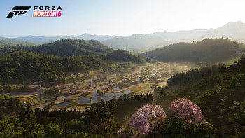 Video Game, Forza Horizon 6, Valley, Village, Mountain HD wallpaper