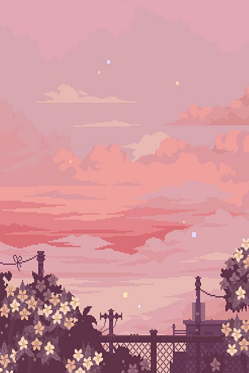 Kawaii Afternoon, Sky, Anime, Cute HD phone wallpaper