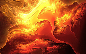 Abstract, Fire, Paint HD wallpaper