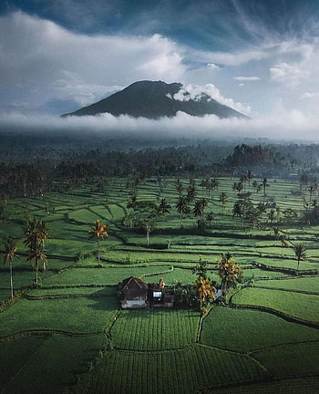 Bali Indonesia, cloud, sky HD phone wallpaper