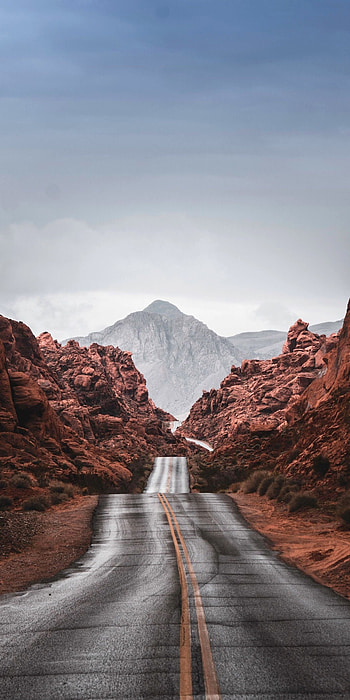 Road trip USA, Nevada adventure, Country highways, Scenic landscapes HD phone wallpaper
