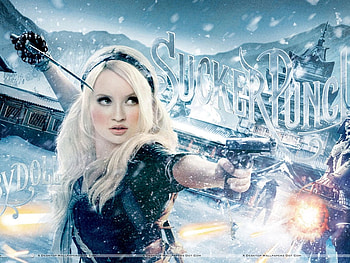 Baby Doll in Sucker Punch, movies, emily browning, baby doll, sucker punch HD wallpaper