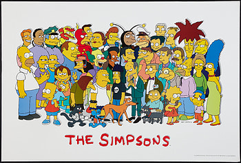 The Simpsons: Quad Family, The Simpsons HD wallpaper