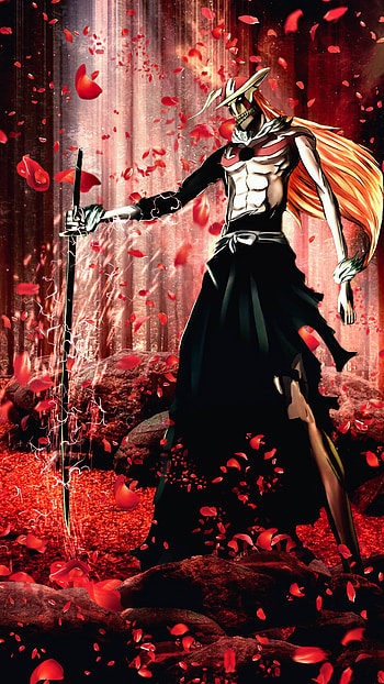 Bleach ichigo Vasto Lorde Red forest, Vasto Lorde, Anime, Bleach HD phone wallpaper