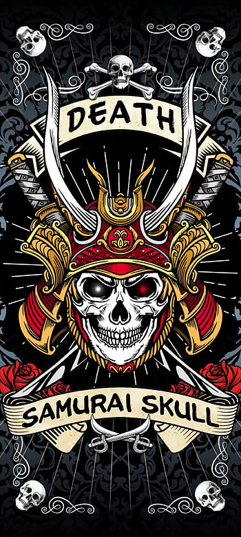 Death Samurai Skull, sunglasses, product, King, Premium, Golden HD phone wallpaper