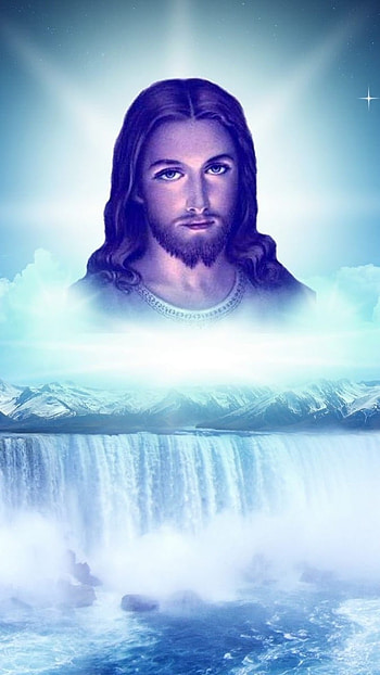 Jesus, Sky Background HD phone wallpaper
