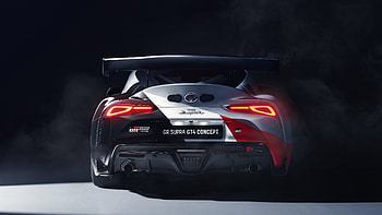 2019 Toyota Supra GT4 Concept, car, Toyota, Toyota Supra HD wallpaper