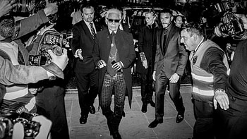 Karl Lagerfeld, Project store opening, London fashion scene HD wallpaper