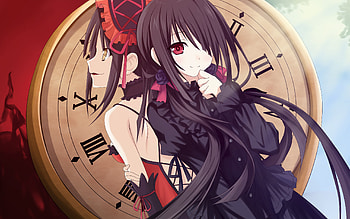 Preview date a live, tokisaki kurumi, girl, bow HD wallpaper