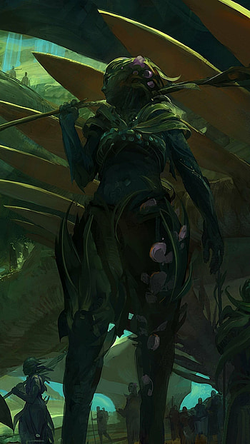 Video game adventure, Guild Wars 2, Fantasy realm, Immersive gameplay HD phone wallpaper