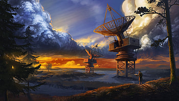 Atom Rpg, Video Game, Alone HD wallpaper