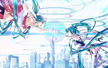 Hatsune Miku, Anime, Vocaloid HD wallpaper