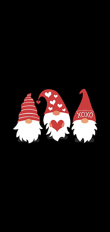 Valentine's Gnomes, love, heart HD phone wallpaper