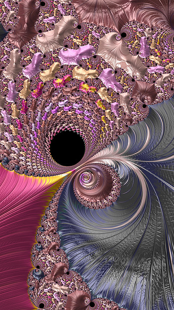 Fractal Art for your Smart or Tablet, CGI, psychedelic, trippy, Abstract, fractal HD phone wallpaper