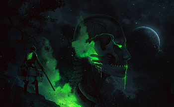 Attack on Titan - Green HD wallpaper
