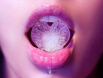 Heart in Mouth, cool HD wallpaper