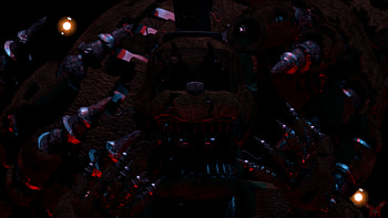 Nightmare Freddy — FNaF 4 Horror, Nightmare Freddy (Five Nights at Freddy's), video game, Five Nights at Freddy's 4, Five Nights at Freddy's HD wallpaper