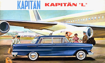 opel kapitän 1959, retro, opel, vintage, cars HD wallpaper