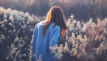 lost, women, lonely, hair, alone HD wallpaper