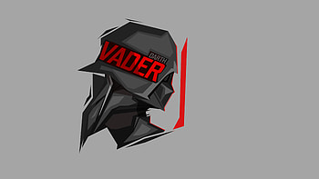 Darth vader, star wars, art HD wallpaper