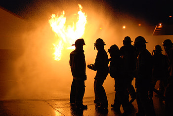 Firefighter , Heroic profession, Fire danger, Protective gear HD wallpaper