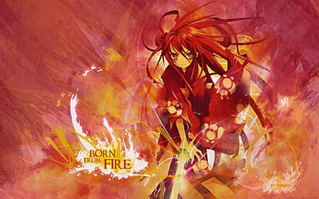 Born from Fire, hecate, flame haze, rinne, lords of the crimson realm, denizens of the crimson realm, anime, mystes, yuji, bal masque, shakugan no shana, reiji maigo HD wallpaper
