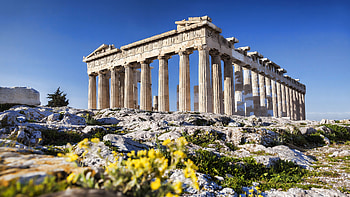 Parthenon, Athens HD wallpaper