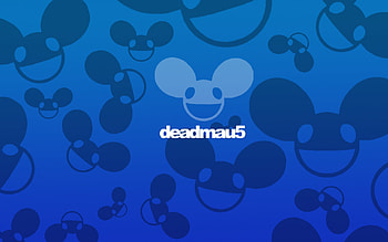 deadmau5, music, mau5, logo, blu HD wallpaper