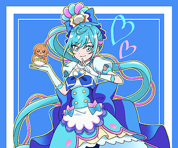 Fuwa Kokone, Fuwa Kokone, Cure Spicy, Anime, Delicious Party Precure HD wallpaper