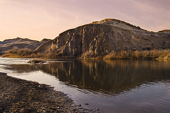 Nature, Rivers, Shore, Bank, Relief, Hill HD wallpaper