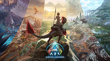 ARK: Survival Ascended Key Art, video game, ARK: Survival Ascended HD wallpaper