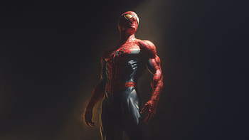 Spiderman Guardian Beneath The Sky, spiderman, superheroes, artwork, art, digital-art, ai HD wallpaper