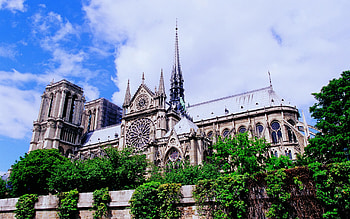 Notre-Dame Cathedral, Travels, background, Iconic landmark HD wallpaper