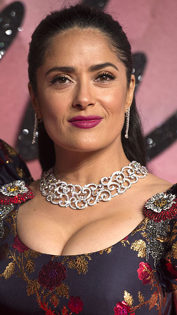 Salma Hayek, hollywood actress, big b HD phone wallpaper