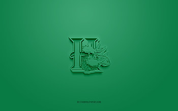 Halifax Mooseheads, creative 3D logo, green background, QMJHL, Canadian hockey team, Quebec Major Junior Hockey League, Halifax, Canada, 3d art, hockey, Halifax Mooseheads 3d logo HD wallpaper
