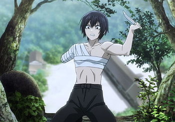 Swordgai The Animation, animation, swordgai, man, tree HD wallpaper
