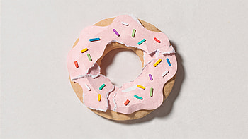 Pink Sprinkle Doughnut Frosted Donut Sprinkle Doughnut, Sprinkles HD wallpaper