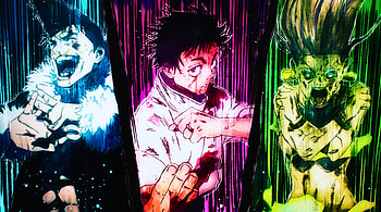 Jujutsu Kaisen 3rd Season - Yuta/ Ryu Ishigora/ Takako Uro Final three way battle, Jujutsu Kaisen 3rd Season, Yuta Okkotsu, Anime HD wallpaper