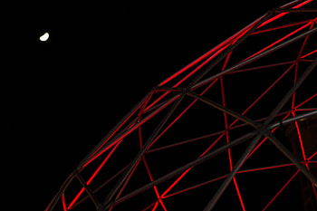Dark, Grid, Figure, Polyhedron HD wallpaper