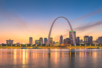 St. Louis Skyline, Hospital security officer, Fatally shoots suspect, Campus safety HD wallpaper