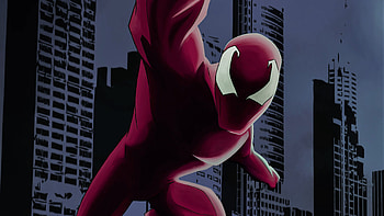 Red Spiderman, spiderman, superheroes, artwork, digital-art HD wallpaper