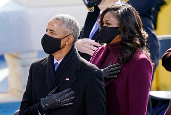 Barack and Michelle Obama, Fenty Beauty, Glossier and NARS, Inauguration style HD wallpaper