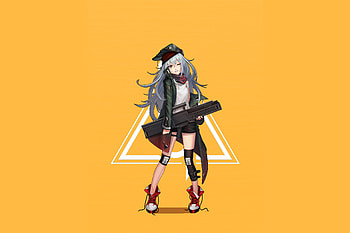 Girls frontline, minimal, soldier, g11 HD wallpaper