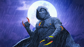 Moon Knight Reflection, moon-knight, superheroes, artist, artwork, digital-art HD wallpaper