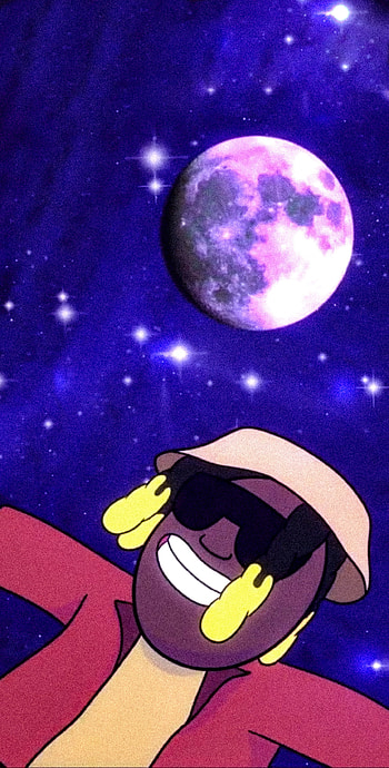 Go to the moon, kid cudi, don toliver, donda, kanye, android, , space HD phone wallpaper