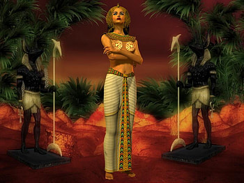 Egyptian, abstract, fantasy HD wallpaper