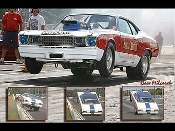 Sox & Martin Pro Stock Duster, duster, car, plymouth, drag, race HD wallpaper