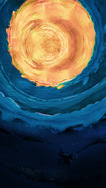 Design, rec, art, van_gogh, blue, mood, yellow, popular, vibes, colorful HD phone wallpaper