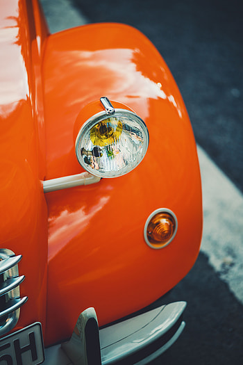 Cars, Car, Retro, Headlight HD phone wallpaper